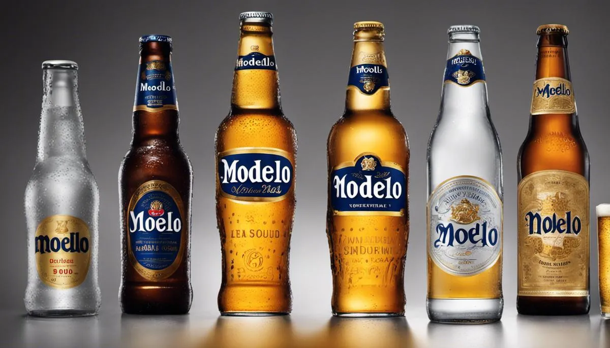 Image showcasing the price differences of Modelo beer in various retail outlets and factors influencing its pricing.